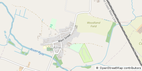 Map of York, North Yorkshire