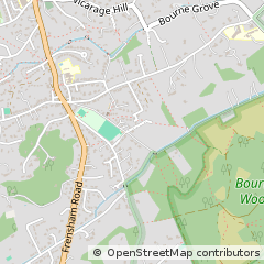 Map of Surrey