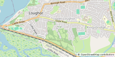 Map of Swansea