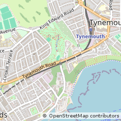 Map of North Shields