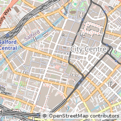 Map of Manchester