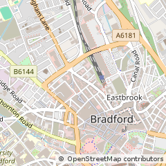 Map of Bradford, Merseyside