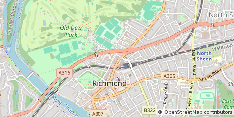 Map of Richmond