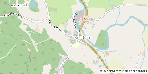 Map of Milnthorpe