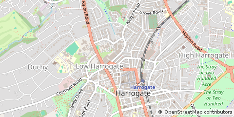 Map of Harrogate