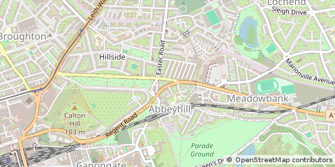 Map of Edinburgh