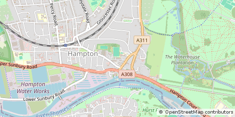 Map of Hampton