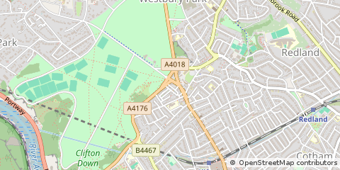 Map of Bristol