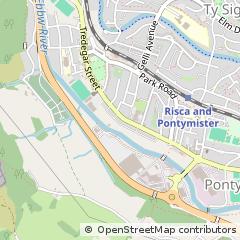 Map of Pontymister, Newport