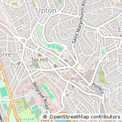Map of Torquay