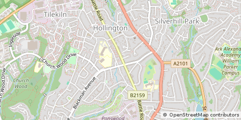 Map of ST. Leonards-on-SEA