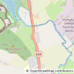 Map of Stoke-on-Trent