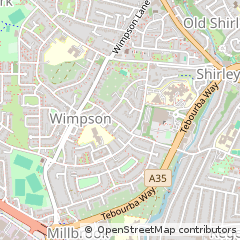 Map of Southampton