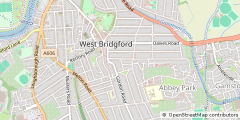 Map of Nottingham