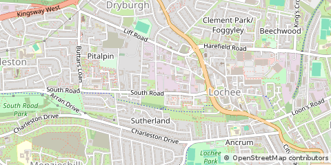 Map of Dundee