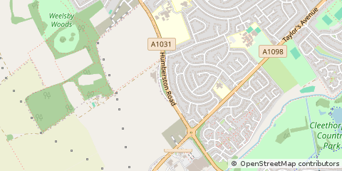 Map of Cleethorpes, North East Lincolnsh