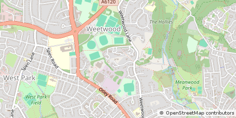 Map of Leeds