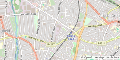 Map of Birmingham