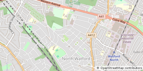 Map of Watford