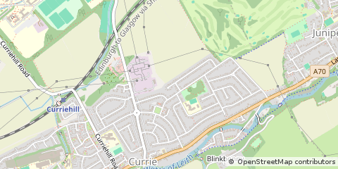 Map of Edinburgh
