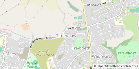 Map of Swansea