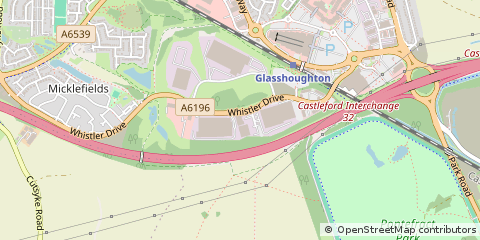 Map of Castleford