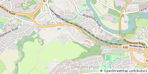 Map of Aberdeen