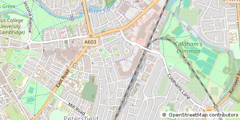 Map of Cambridge