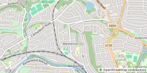Map of Glasgow