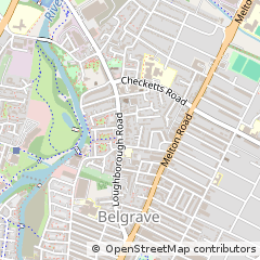 Map of Leicester