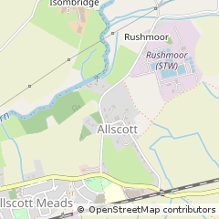 Map of Telford