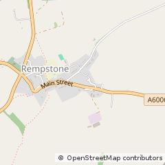 Map of Loughborough, Leicestershire