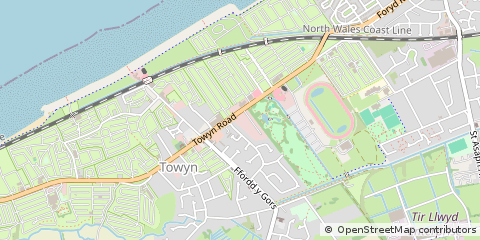Map of Abergele