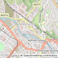 Map of Sheffield