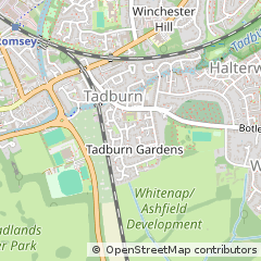 Map of Romsey