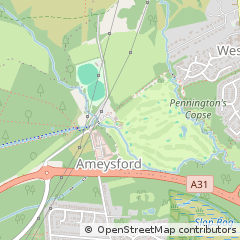 Map of Ferndown, Dorset