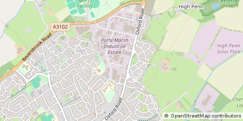 Map of Calne