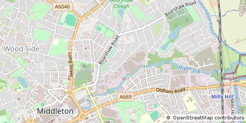 Map of Manchester