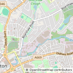 Map of Manchester