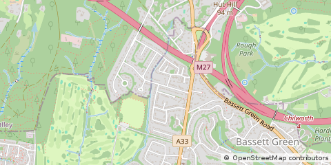 Map of Southampton, Hampshire