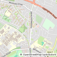Map of Leicester
