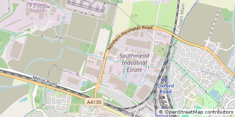 Map of Didcot, Oxfordshire