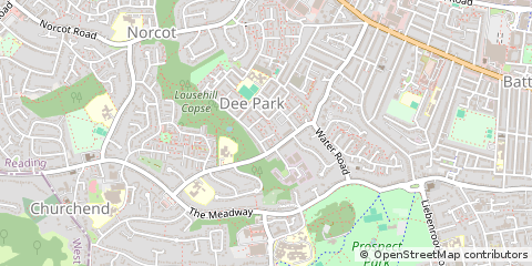 Map of Reading