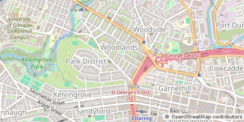 Map of Glasgow