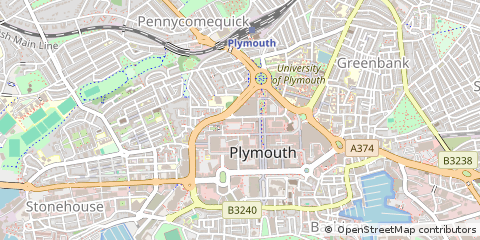 Map of Plymouth