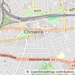 Map of Chiswick