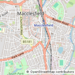 Map of Macclesfield