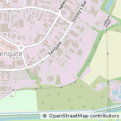 Map of Peterborough, Cambridgeshire