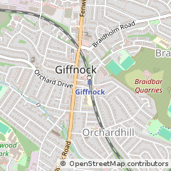 Map of Glasgow