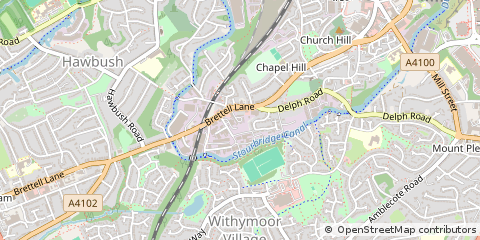 Map of Brierley Hill, West Midlands